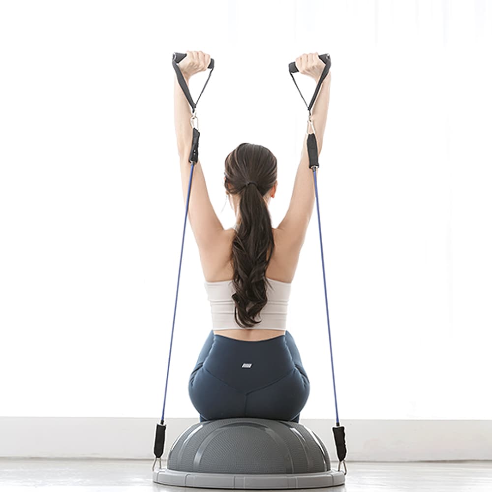 멜킨스포츠 멜킨 보수볼 밸런스 필라테스 요가 임산부 반짐볼 하프 돔볼 60cm - 최저가 79,000원