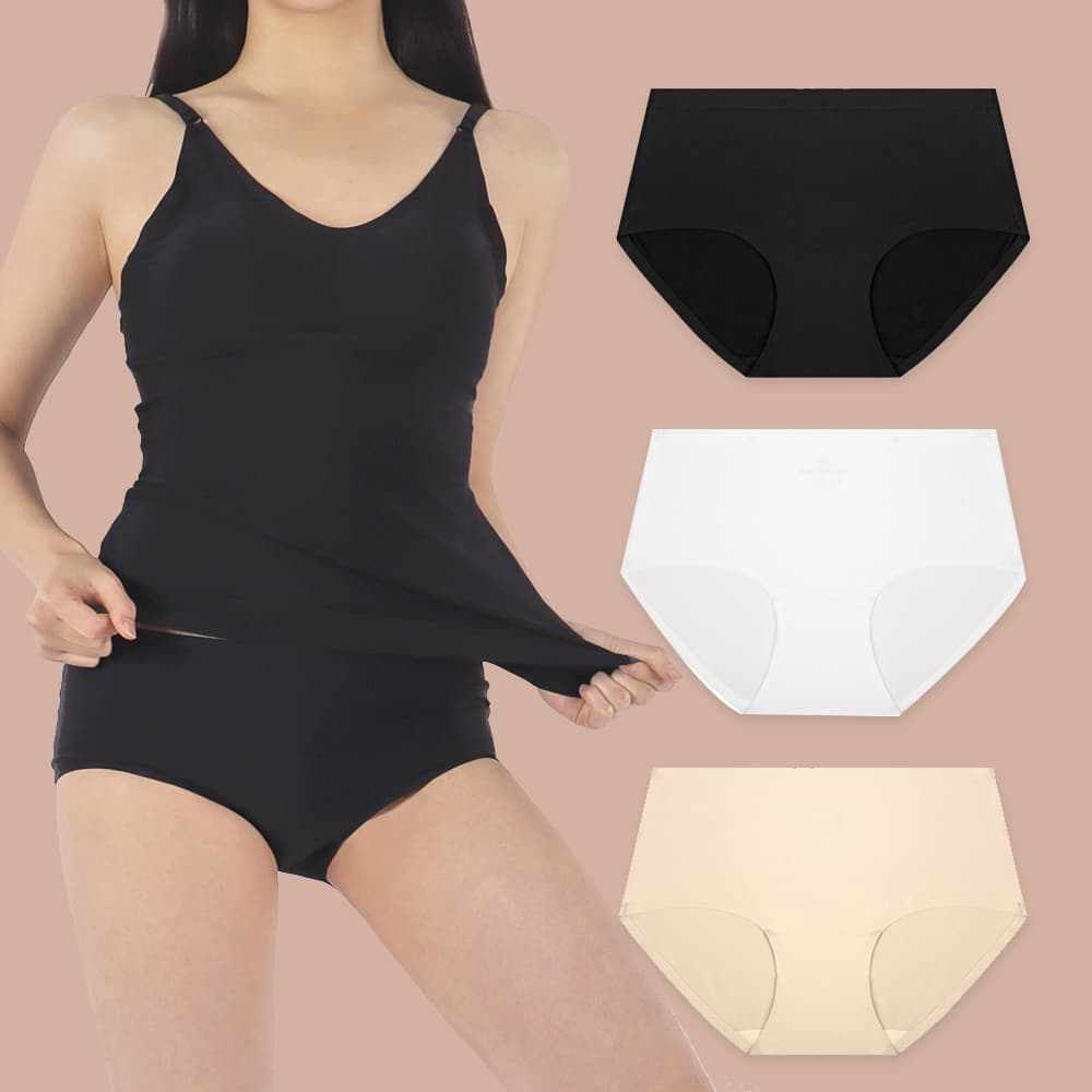 핑크앤다이아 핑크앤다이아 심리스 무봉제 노라인 여성 팬티