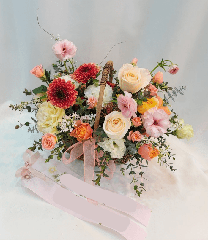 Blossomy 꽃바구니 환갑 칠순 팔순 부모님 생신 축하 선물 꽃다발 - 최저가 65,000원