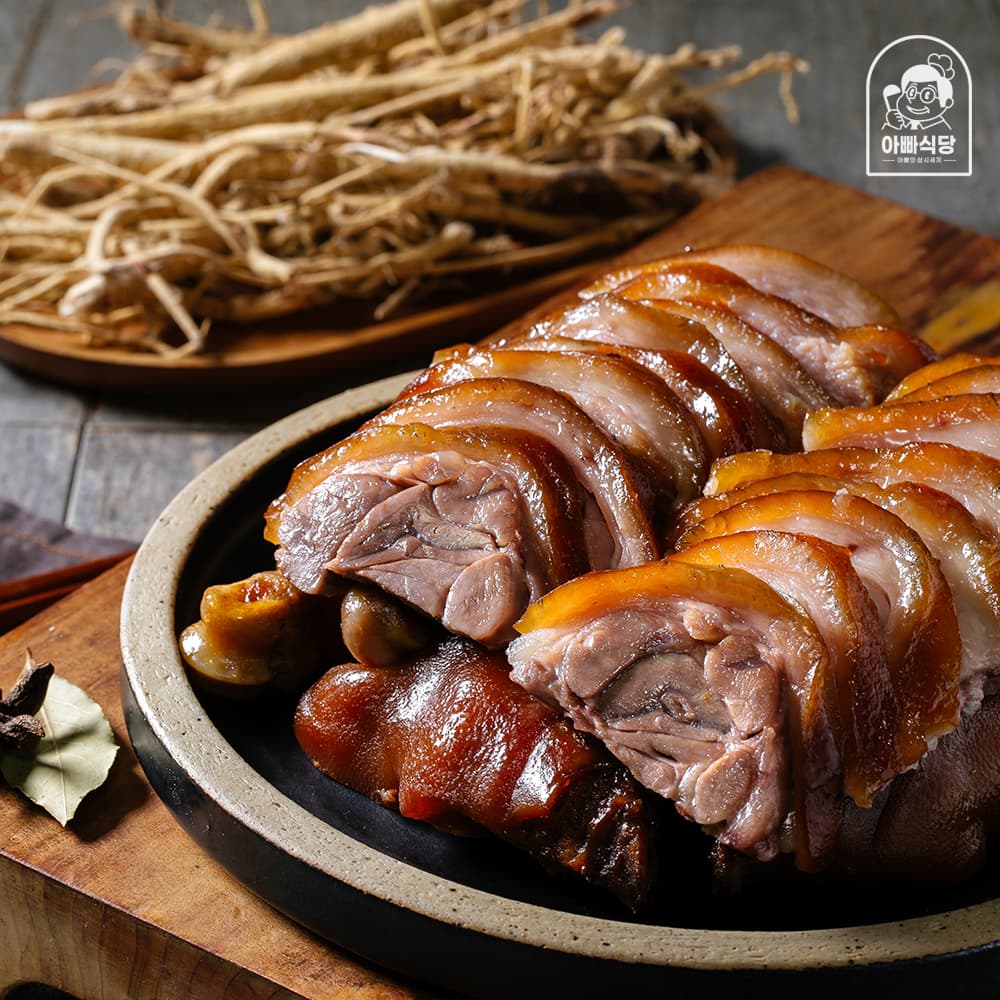 아빠식당 황기 순살족발 300g 1팩