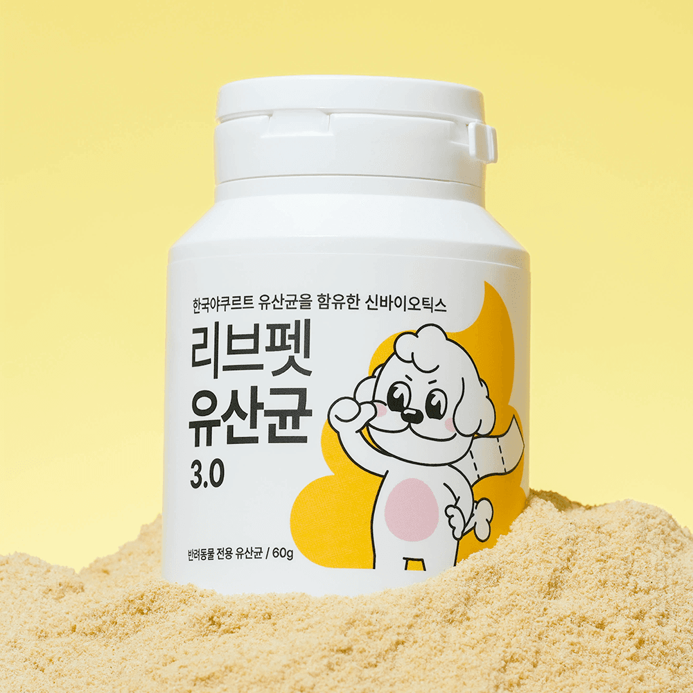 리브펫 리브펫 유산균 강아지 프로바이오틱스 60g, 1개