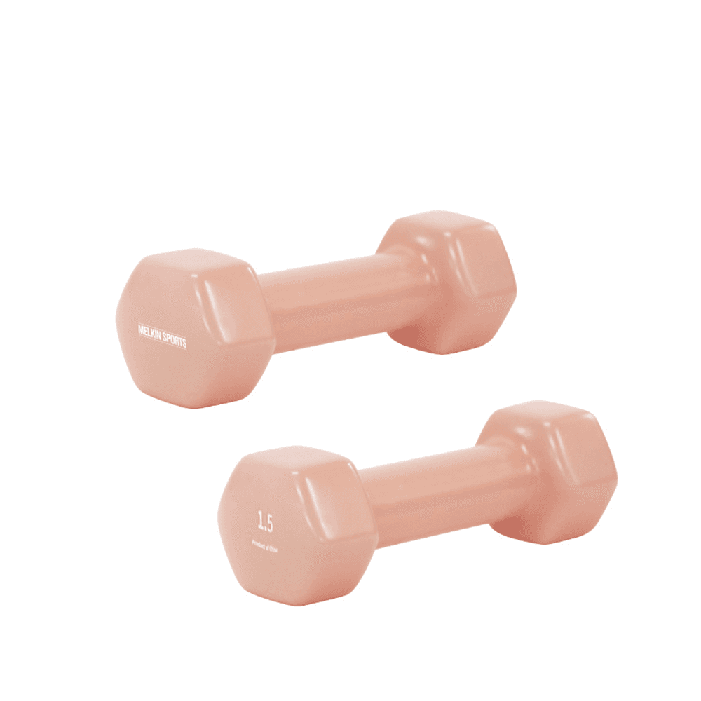 멜킨스포츠 멜킨 미용아령 PVC 스위티덤벨 1.5kg 2개 세트 - 최저가 7,900원