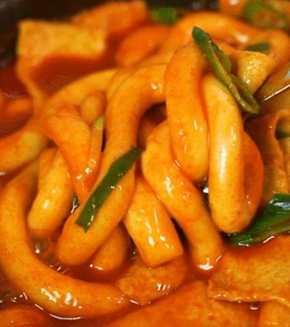 오늘바로떡볶이 [오늘바로떡볶이] 롱누들 보통맛 즉석 국물 떡볶이 밀키트 2인분