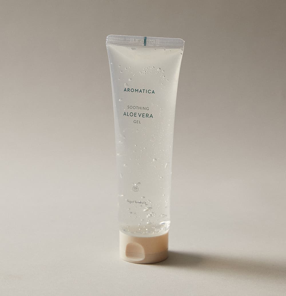 AROMATICA 아로마티카 수딩 알로에 베라 젤 180ML 비건 바디로션
