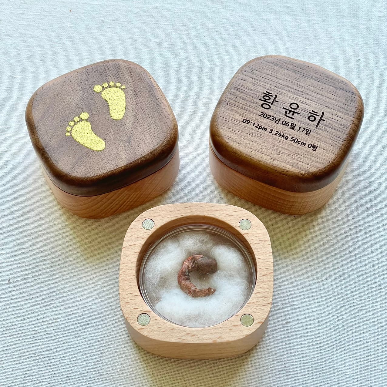 아가모아 아가모아 탯줄 보관함 제대 보관 목화솜 - 최저가 17,800원