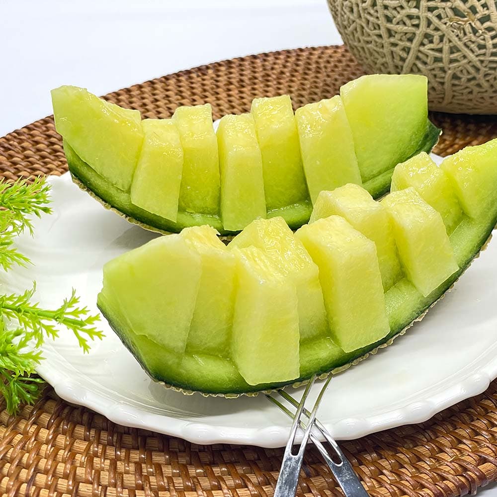 파인밀 고당도 국내산 제철 머스크 멜론 1.2kg+1.2kg 2수