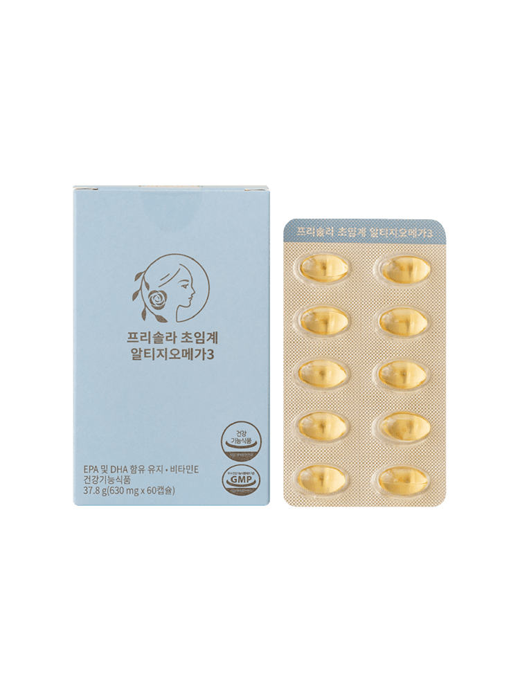 프리솔라 프리솔라 초임계 알티지 오메가3 식물성 캡슐 KD PVDC