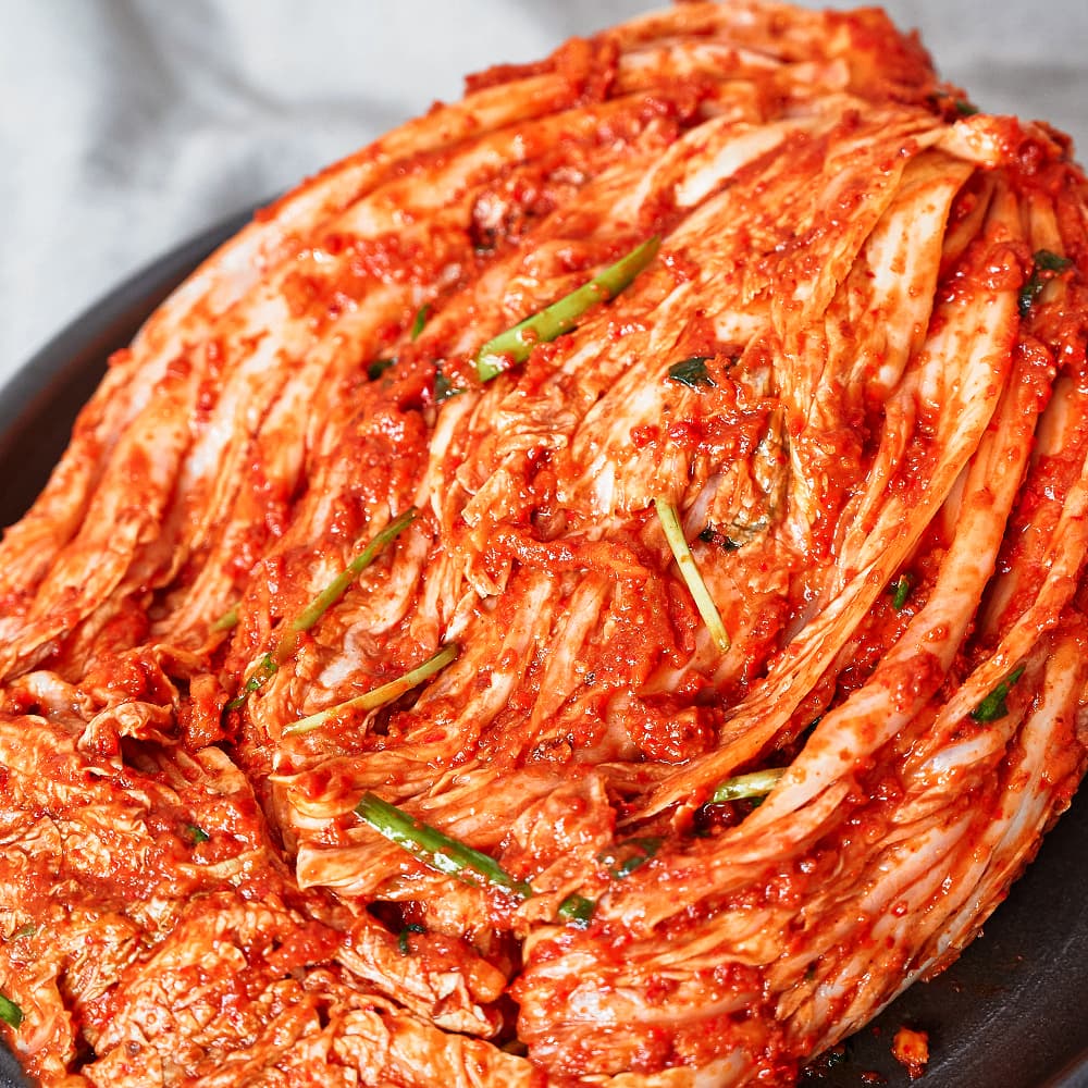 더 테이블 국내산 전라도 배추김치 포기 2kg