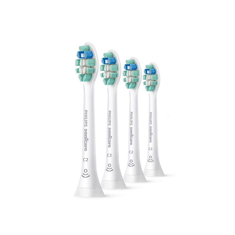 소닉케어 필립스 소닉케어 C2 옵티멀 플라그 케어 칫솔모 화이트 4개입 HX9024/14 - 최저가 31,900원