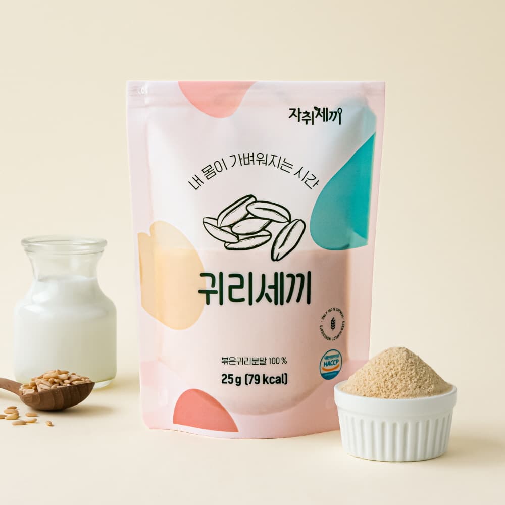 자취세끼 마시는 한끼 귀리 오리지널 오트밀 파우더 10팩