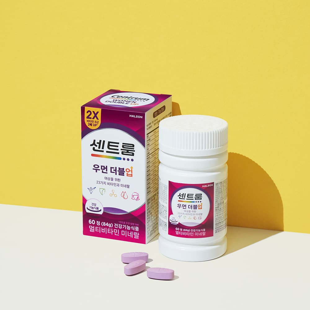 센트룸 공식스토어 센트룸 우먼 더블업 60정