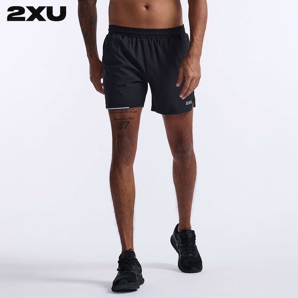 잔차나라 2XU 남자 마라톤 런닝 반바지 에어로 5인치 쇼츠 MR6903B