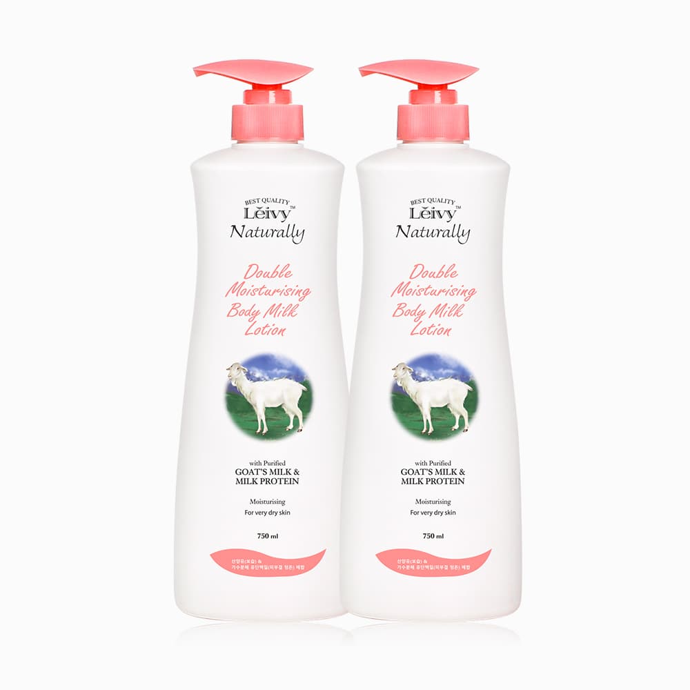 레이비 LEIVY 레이비 바디로션 산양유 750ml 2개