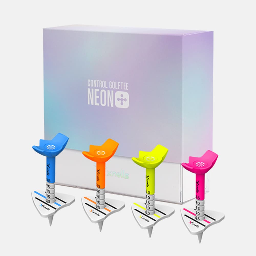 My Picks 엑스넬스 컨트롤 골프티 티꽂이 네온플러스 4개입 SET - 최저가 23,400원