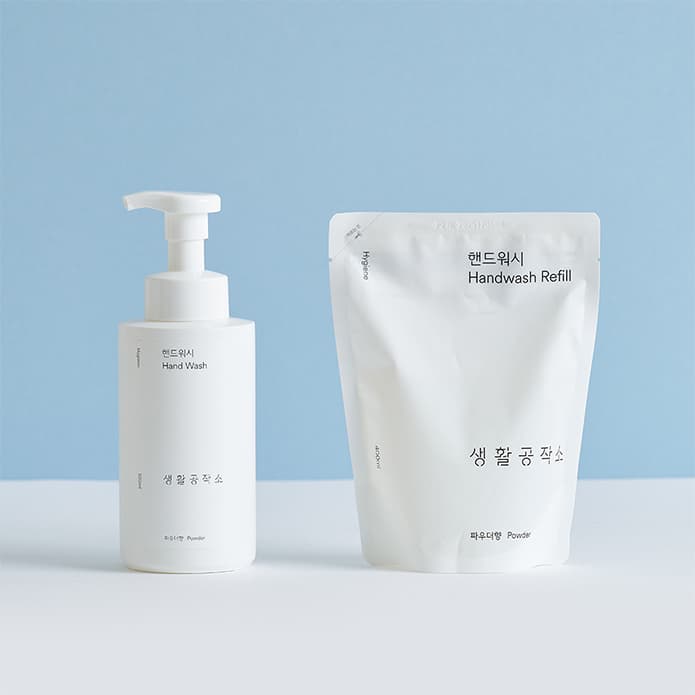 생활공작소 생활공작소 핸드워시 용기 500ml 2개 리필 400ml 5개 - 최저가 30,900원