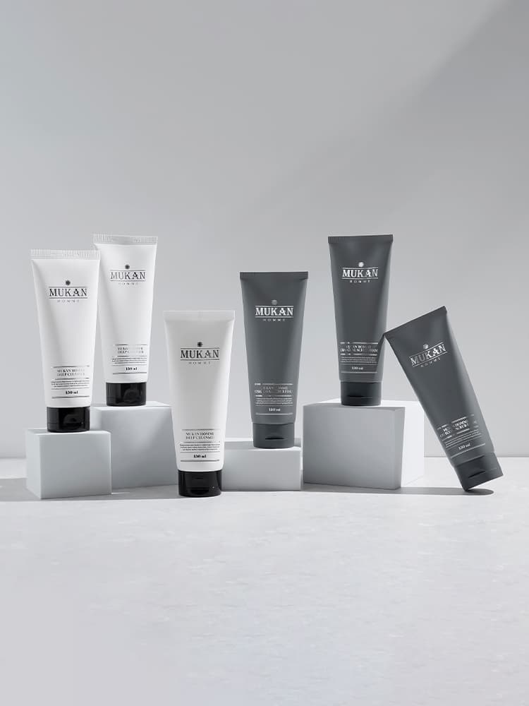 MUKAN 1+1 무칸 남자 폼클렌징 스크럽폼 세안제 150ml