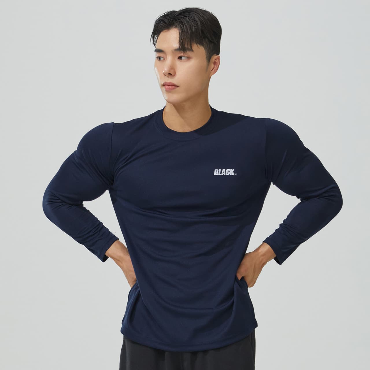 블랙몬스터핏 1+1 블랙몬스터핏 BLACK 긴팔 기능성 티셔츠 남성 - 최저가 32,000원
