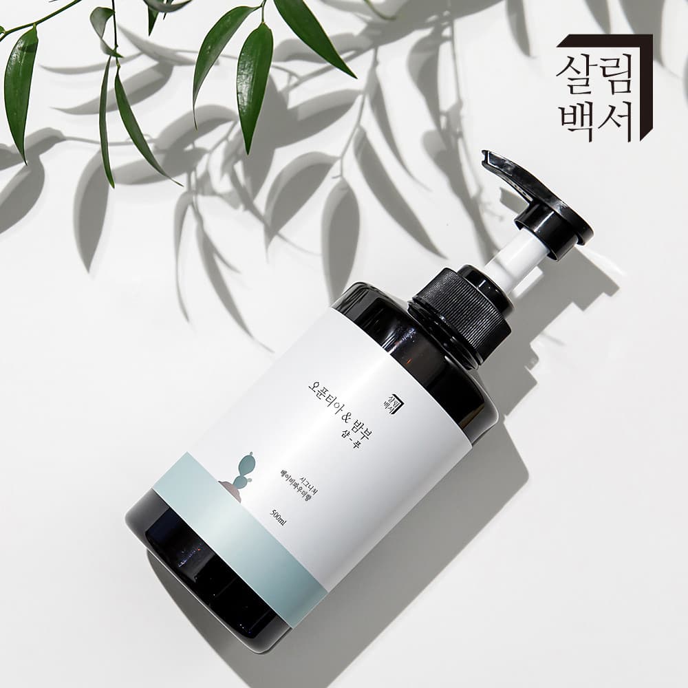 살림백서 살림백서 천연 지수81% 샴푸 500ml 약산성 퍼퓸