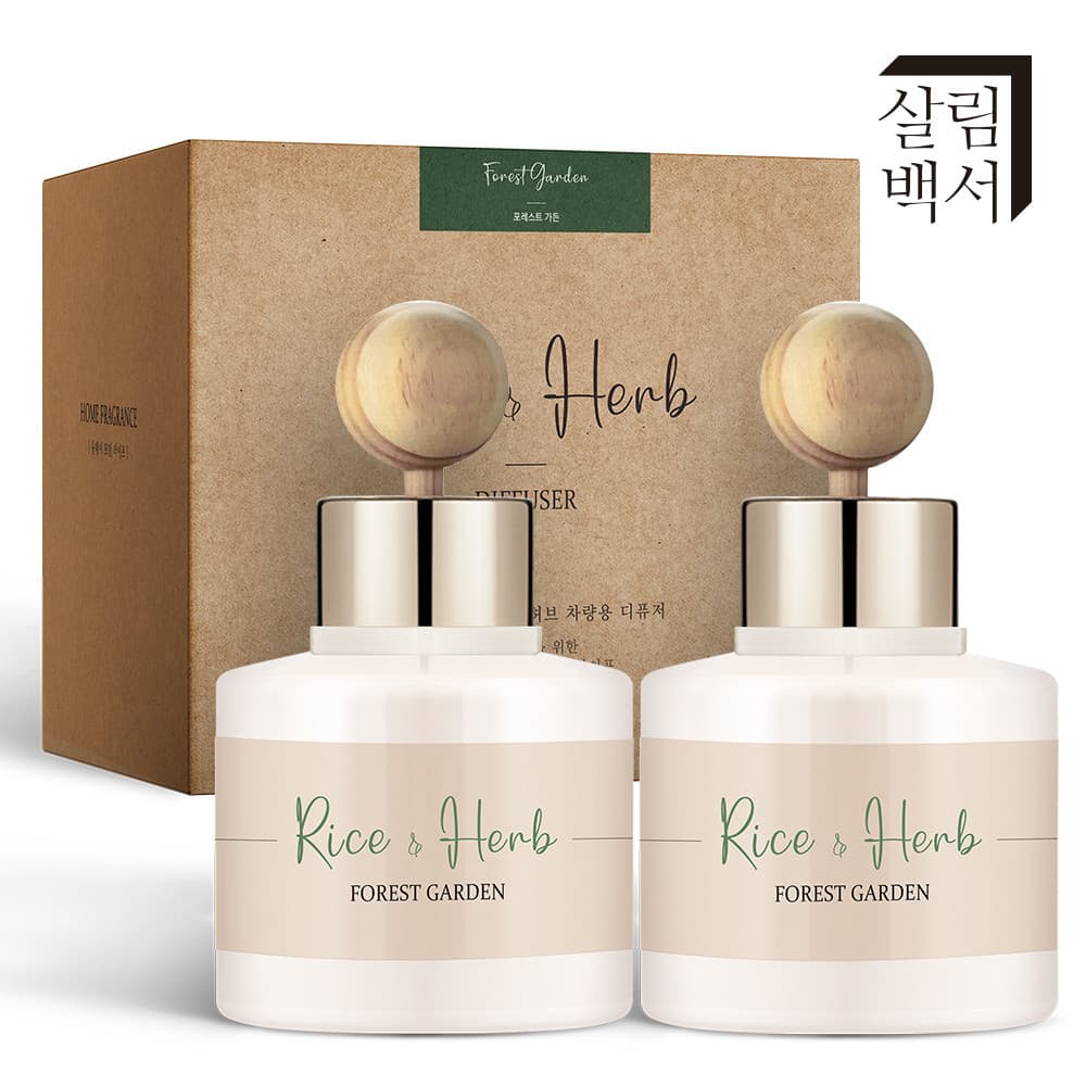 살림백서 살림백서 차량용 방향제 디퓨저 80ml 포레스트가든