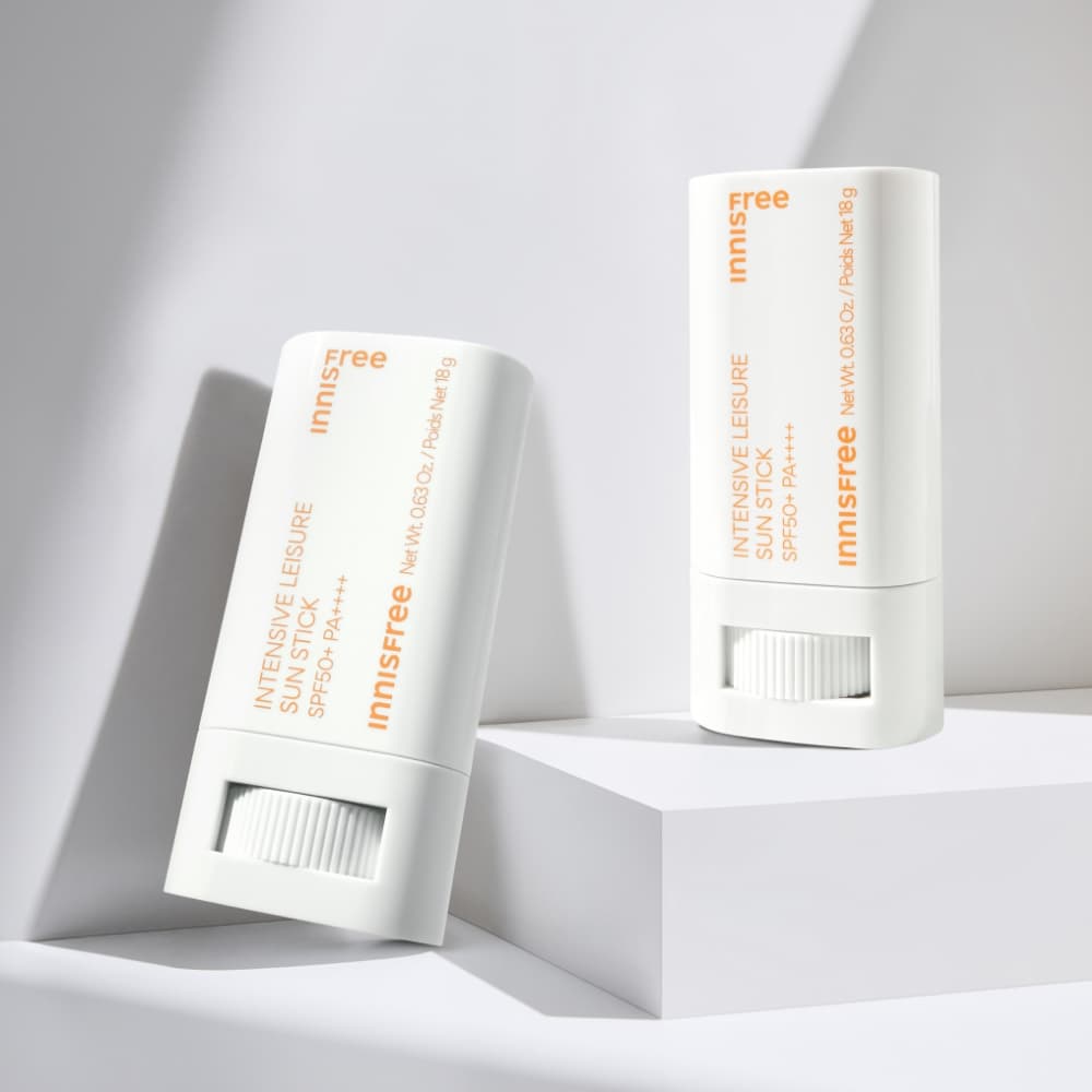 이니스프리 이니스프리 인텐시브 레져 선스틱 SPF50+ PA++++ 18g, 2개 - 최저가 24,000원