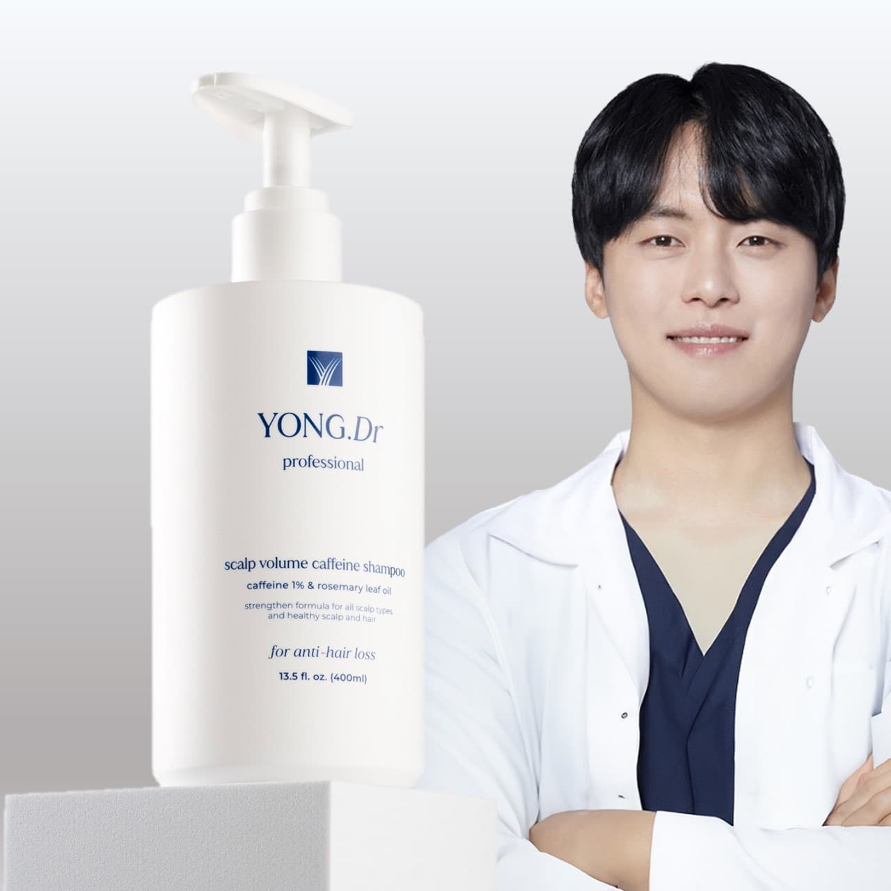 용닥터몰 용닥터 기능성 스칼프 볼륨 카페인 탈모 샴푸 400ml