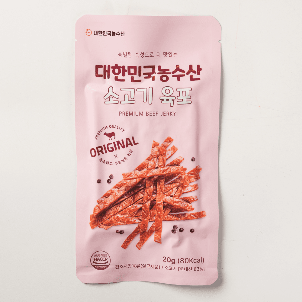 대한민국농수산 소고기 육포 20g