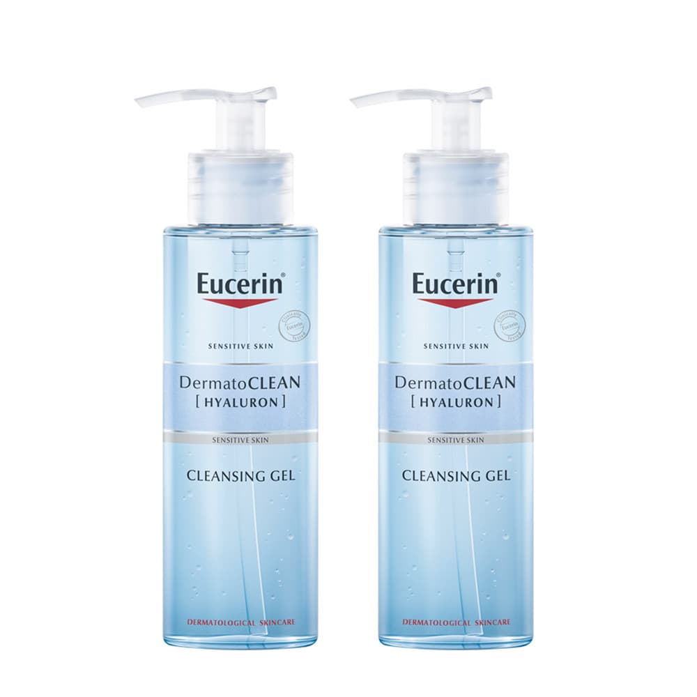 유세린공식스토어 유세린 더머토클린 리프레싱 클렌징 젤 200ml 2개