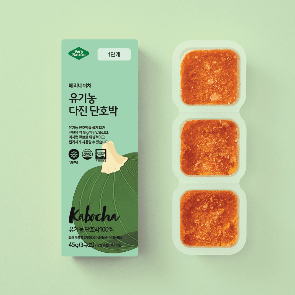 베리네이처 베리네이처 유기농 단호박 45g 외 46종 야채큐브
