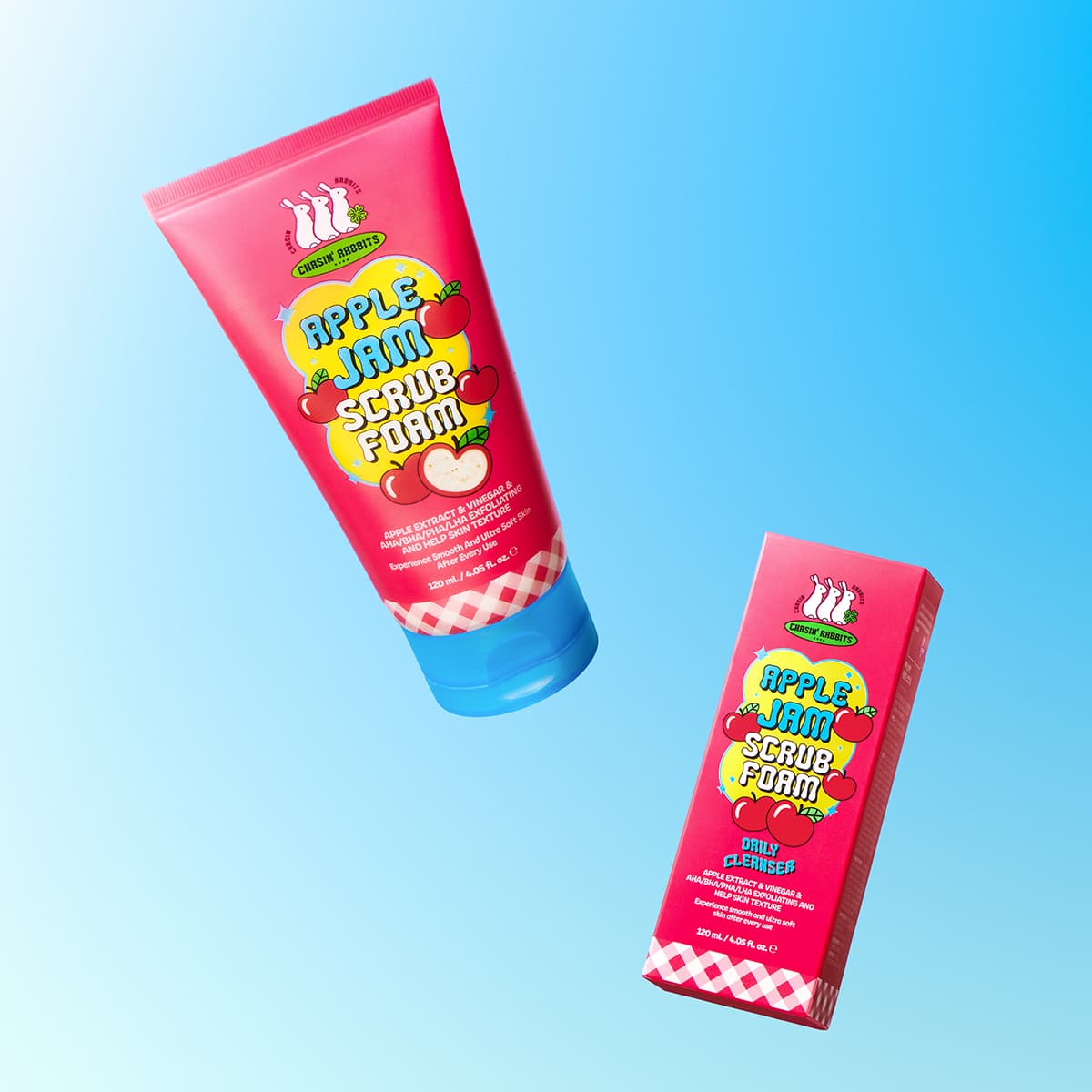 체이싱래빗 체이싱래빗 애플잼 스크럽 클렌징 폼 120ml