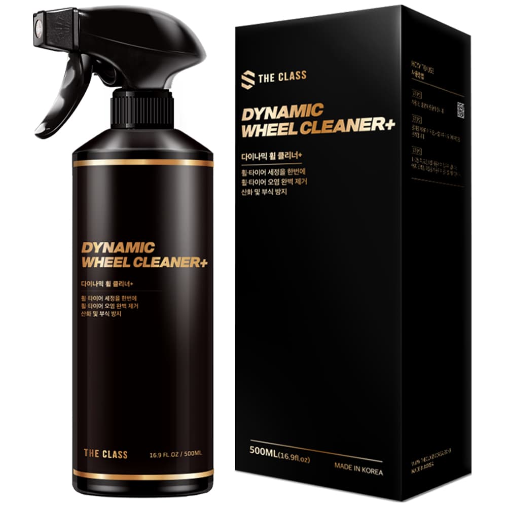 THECLASS 더 클래스 더클래스 다이나믹 휠클리너 타이어갈변제거 휠세정제 500ml