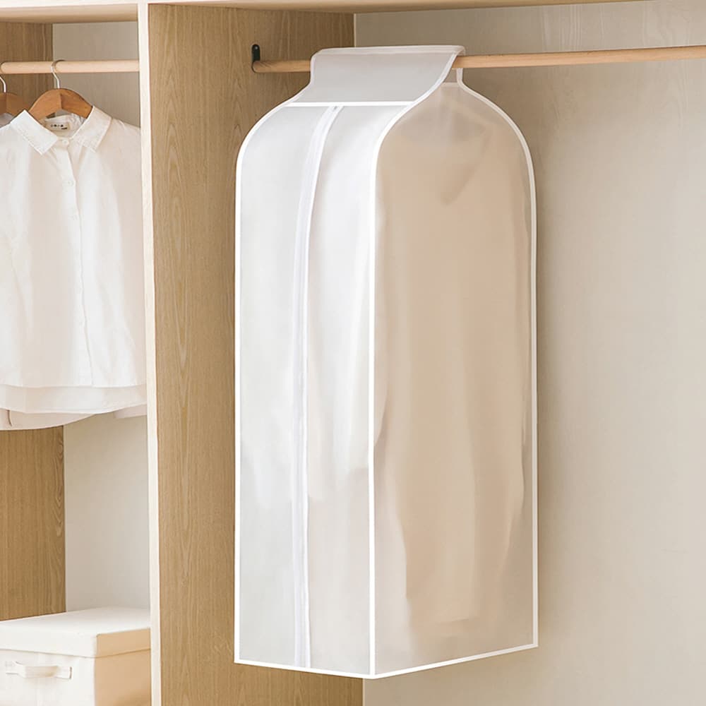 무타공마켓 먼지방지 옷보관 커버 의류 행거 30cm - 최저가 4,900원