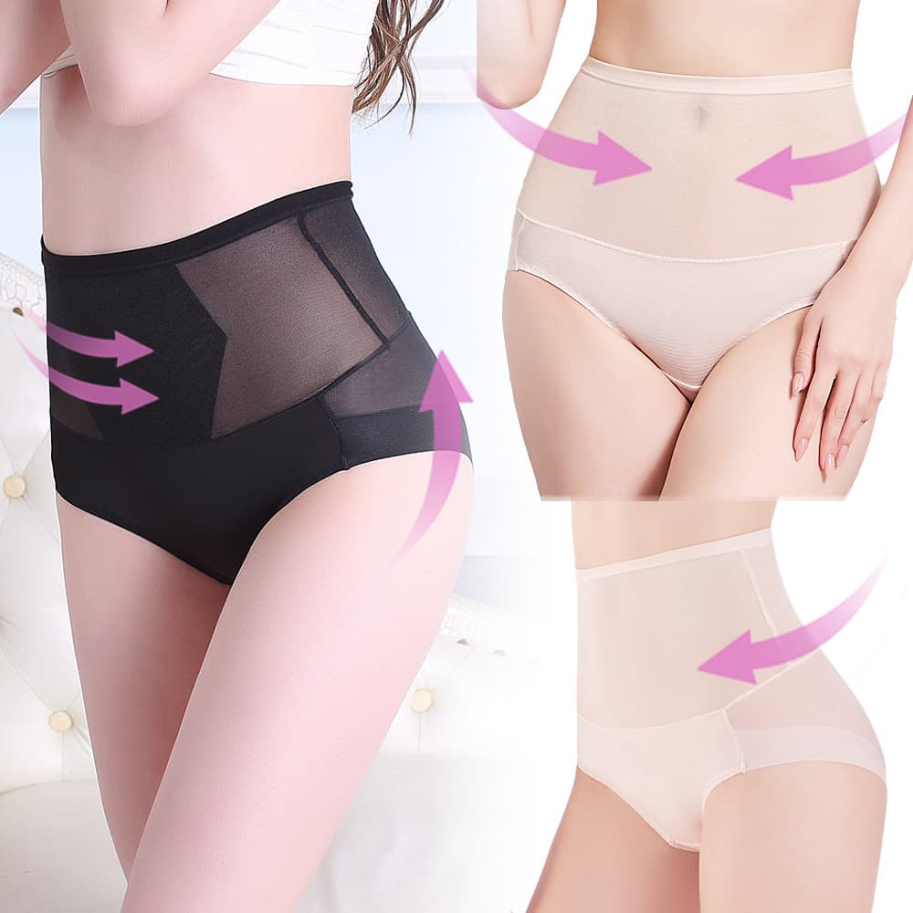 비앤비미니샵 뱃살 보정속옷 팬티 허리 엉덩이 복부 커버 압박 거들 메쉬 노라인 - 최저가 5,900원