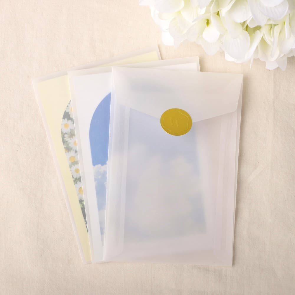 :: 예지가 :: 고품질 세로형 트레싱지 봉투 반투명 155x105