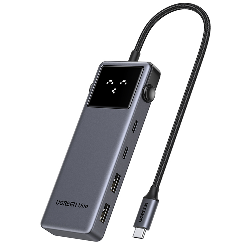 유그린샵 유그린 UNO 우노 시리즈 6in1 C타입 HDMI 4K 60Hz USB3.2 10Gbps 멀티허브 독 CM888 - 최저가 35,900원