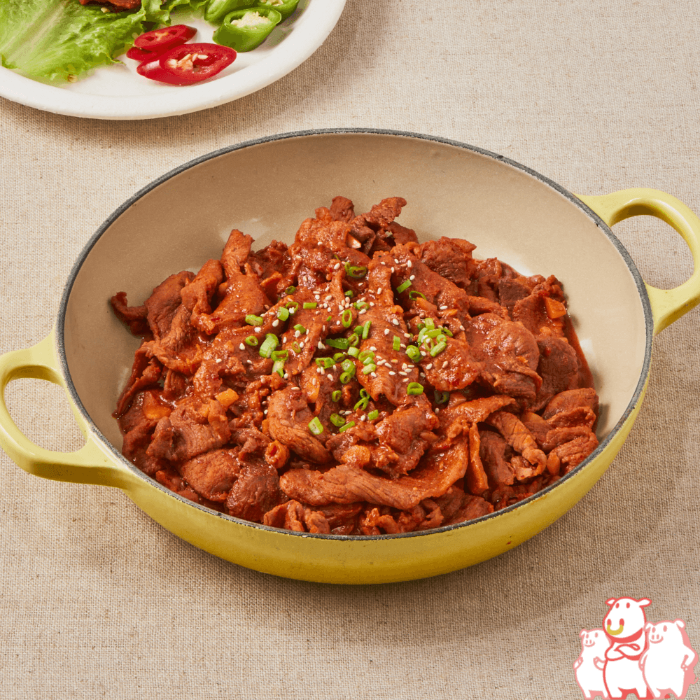 삼형제고기 삼형제고기 한돈 간장 고추장 불고기 200g 양념 돼지불고기 제육볶음