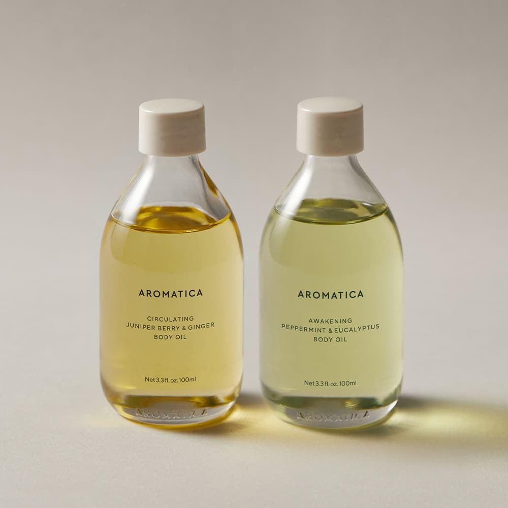 AROMATICA 아로마티카 바디오일 100ML 2종 세트 - 최저가 27,000원