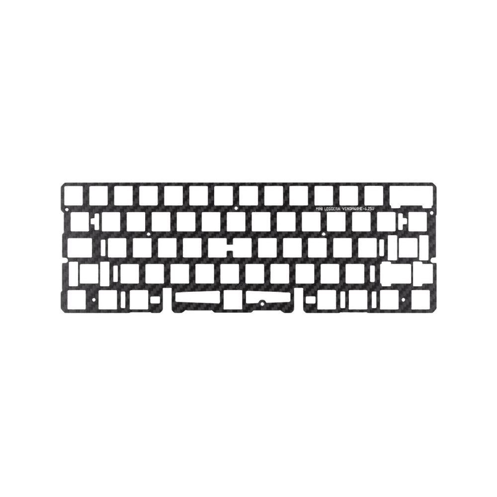 GEONWORKS VENOM60HE GH60 카본파이버 6.25U 보강판 FROG MINI LEGGERA용