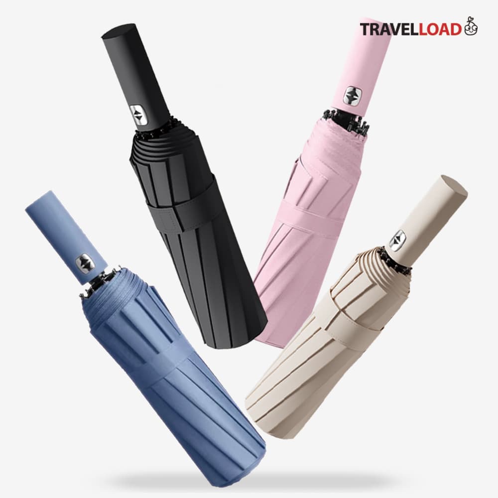 트래블로드 트래블로드 우산 접이식 3단 자동 경량 암막 UV차단