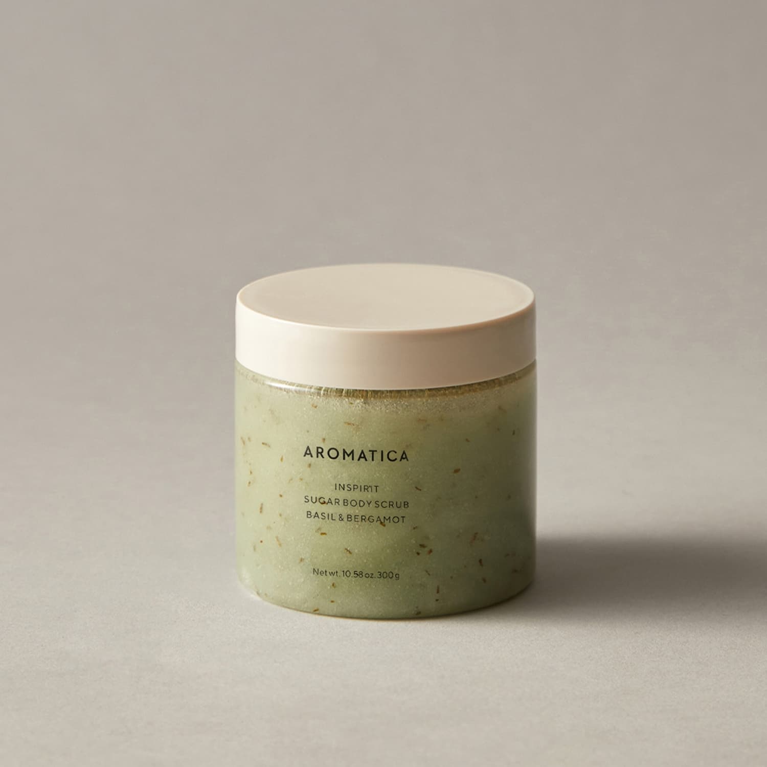 AROMATICA 아로마티카 슈가 바디 스크럽 바질 & 버가못 300G - 최저가 19,900원