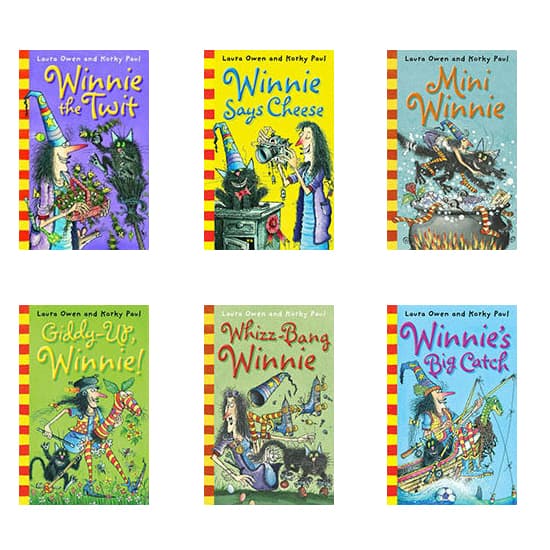 애플리스 [Winnie the Witch] 마녀 위니 챕터북 6종 (Paperback) - 최저가 6,000원