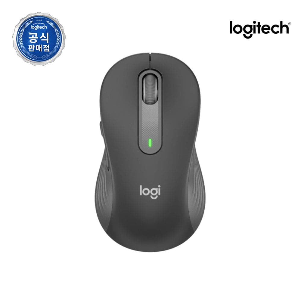 로지텍 공식온라인 로지텍코리아 공식 Signature M650 블루투스 무선 마우스 그래파이트(L)