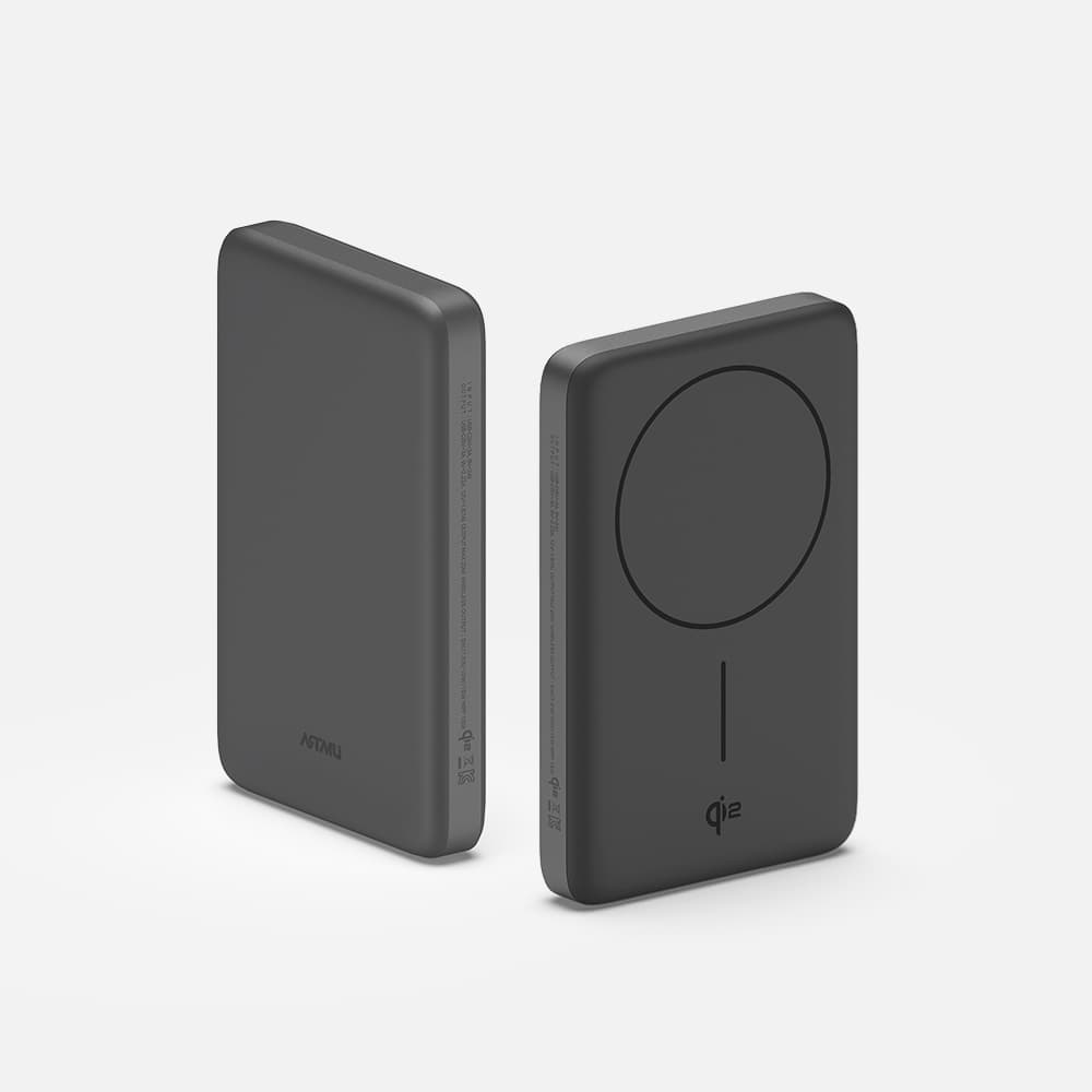 아트뮤 Qi2 15W 맥세이프 슬림 고속 보조배터리 10000mAh QB210 그레이