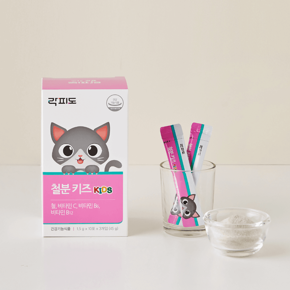 락피도 락피도 철분 키즈 30포, 1개