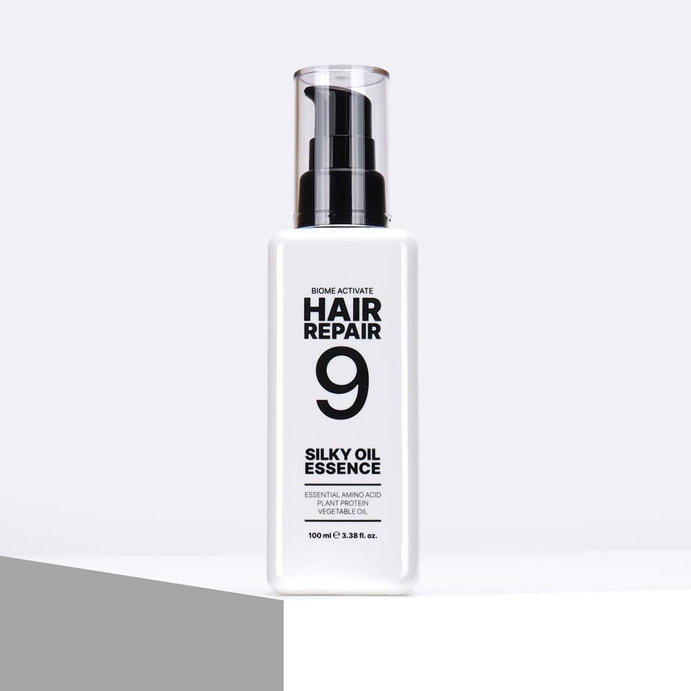 바이옴 액티베이트 [바액] 헤어리페어9 실키오일에센스 100ml 극손상모 단백질코팅 윤기코팅 엉킴방지 아미노산 아르간커넬오일