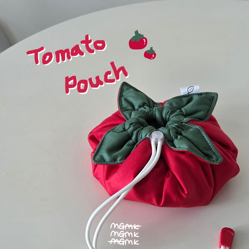 맹고마켓 맹고마켓 스트링파우치 - 토마토(Tomato)