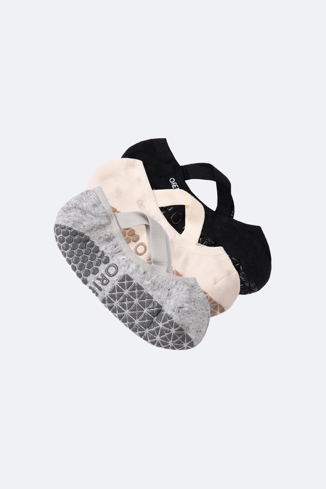 오리에나 ORIENA 논슬립 크로스밴드 삭스 ProGrip (3color) 오리에나 필라테스 미끄럼방지 양말 - 최저가 17,290원