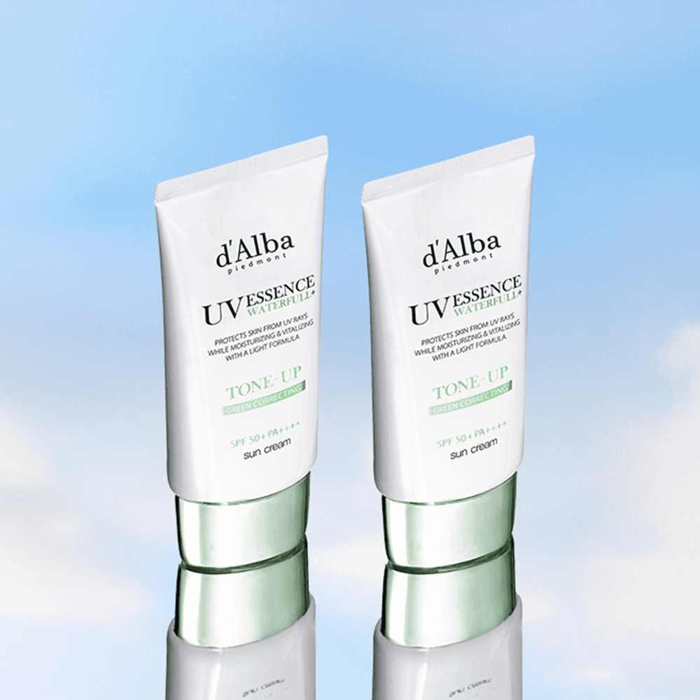 달바 공식스토어 달바 클린 티트리 리포좀 그린 톤업 선크림 50mlX2개 15ml