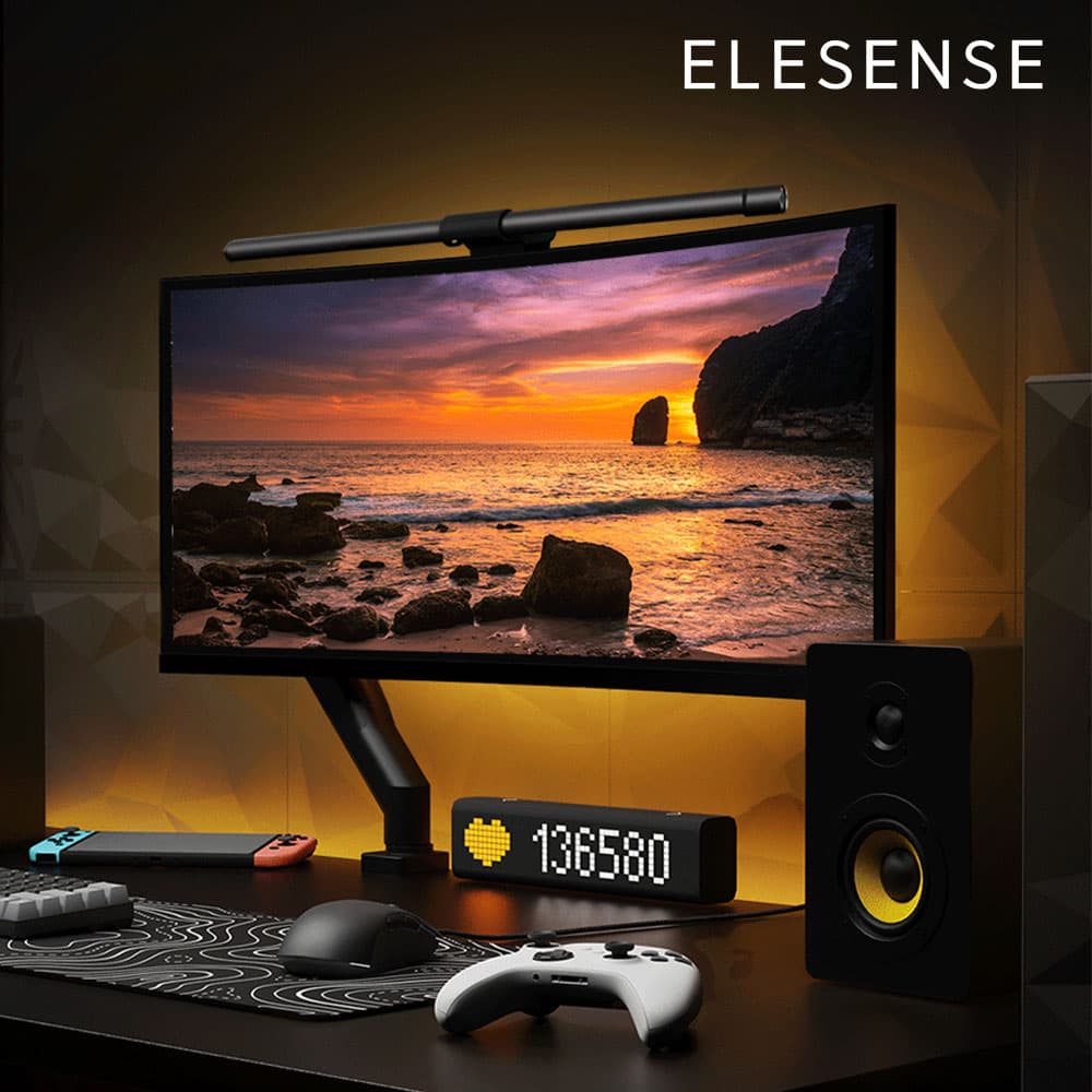 CHOETECH 엘레센스 2in1 모니터 조명 라이트바 LED 스탠드 램프 E1132 - 최저가 71,900원