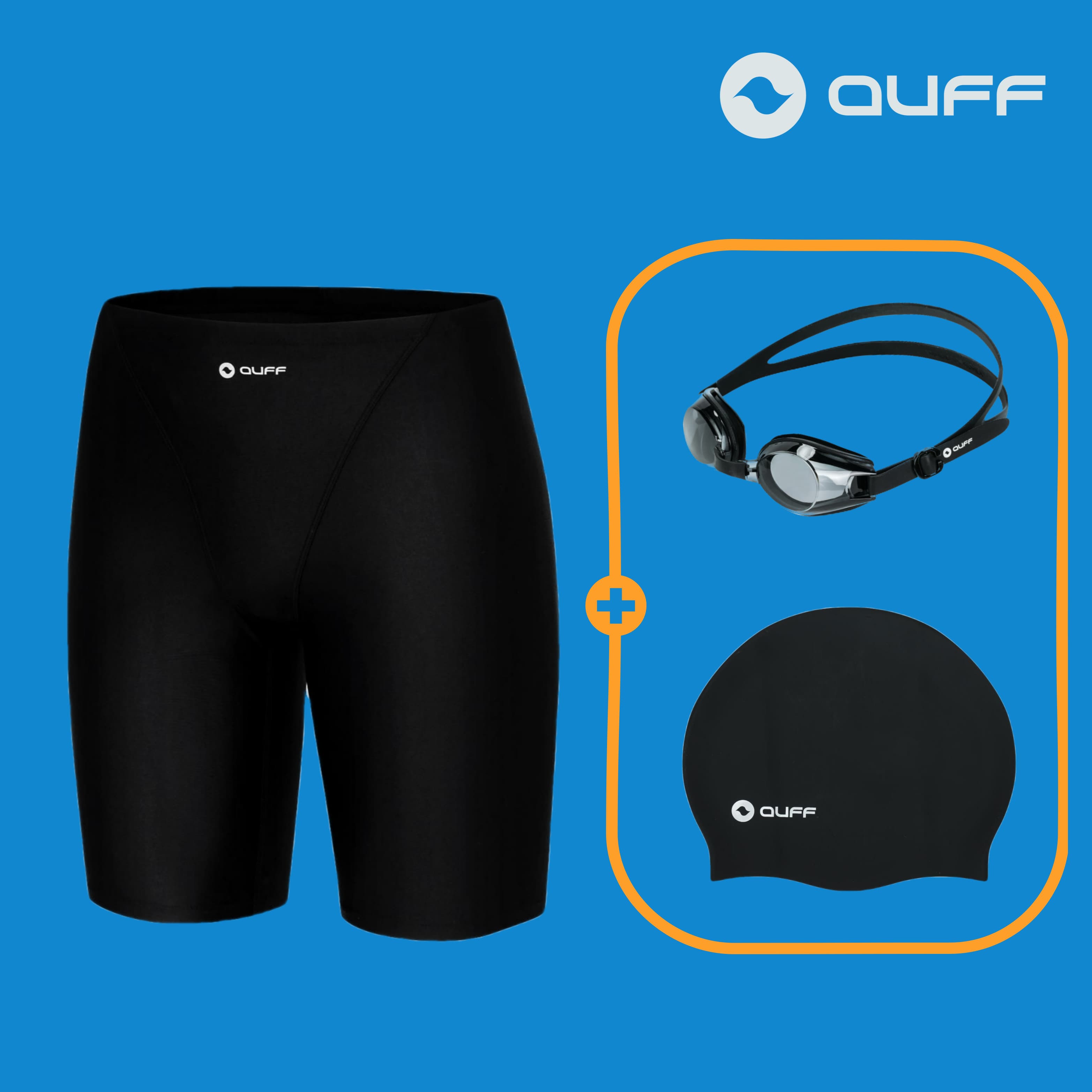 스윔타임 OUFF 남자 실내 수영복 세트