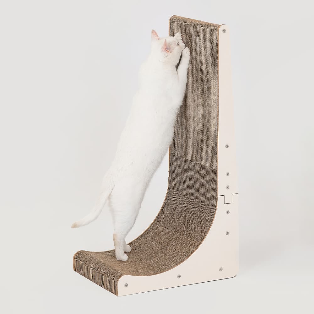 멍냥이 노리터 고양이 스크래쳐 대형 수직 기본